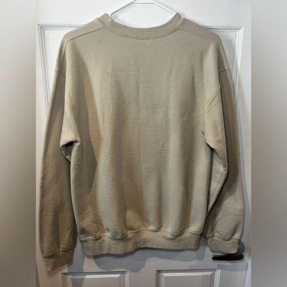 Def Leppard Sweatshirt  Size M Beige Crewneck - Picture 7 of 9